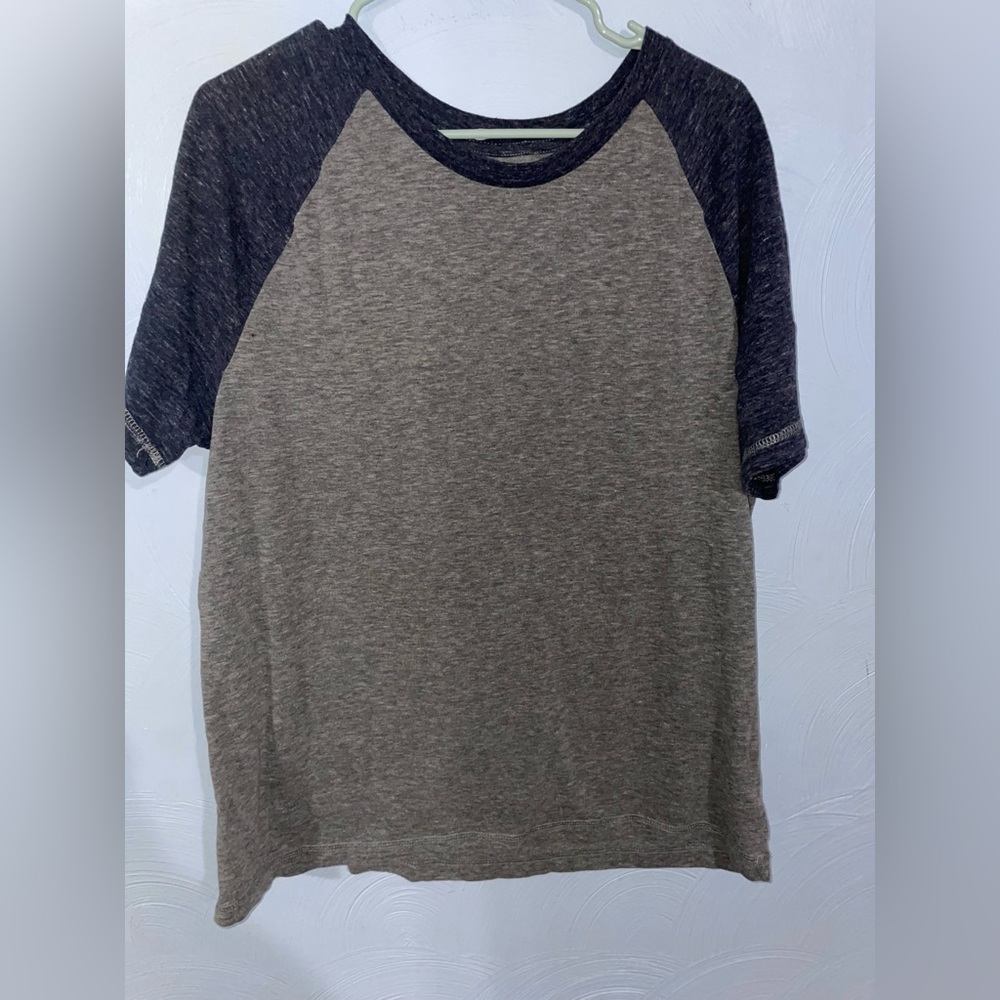 Men’s XL Arizona Jean Company Marled Gray/Navy Tee